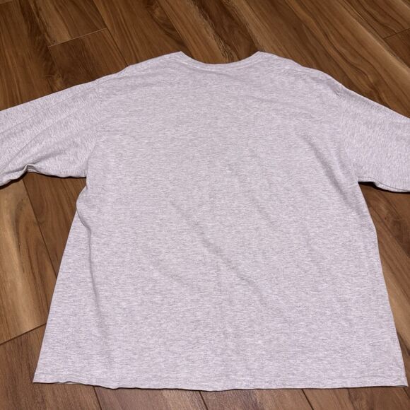 Steampunk Lion Graphic Tee 2XL Gray Fantasy Art Top Hat Roses - Picture 4 of 16